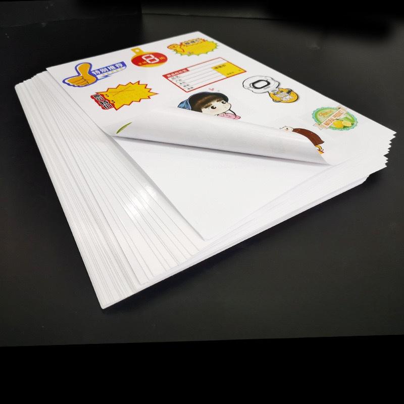 TEMU 25 Sheets Self Adhesive Photo Paper, A4 Glossy Sticky, Crafts , Inkjet Printer Photo Sticker Paper (8.5x11"-25sheets-135gsm)
