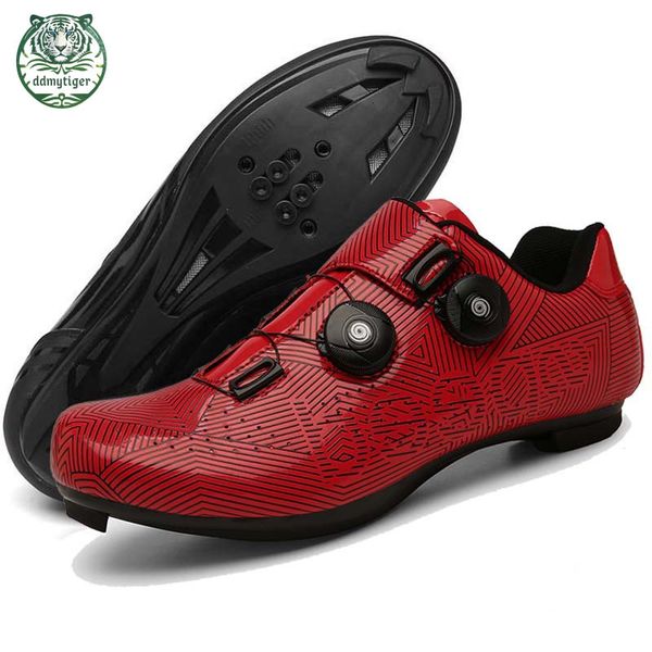 ddmytiger New road self-locking hard soles for mountain bikes, assisting men in cycling with locked shoes A