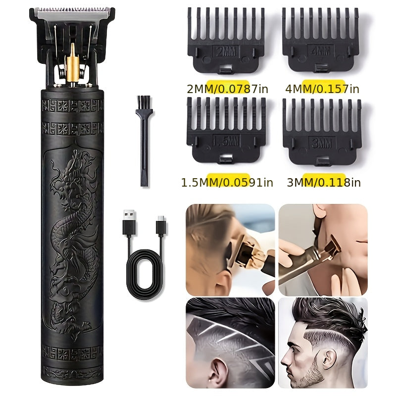 TEMU A Must-have For Of ! Men's Shaving Set, Perfect Trimming, Fashionable And Trendy, To Face Challenge, It! Valentine's Day Gifts For Boyfriend,