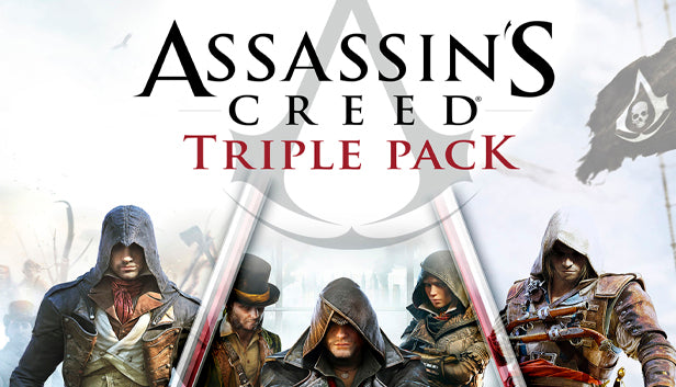 Assassin's Creed Triple Pack: Black Flag, Unity, Syndicate (Xbox One & Xbox Series X|S) Europe