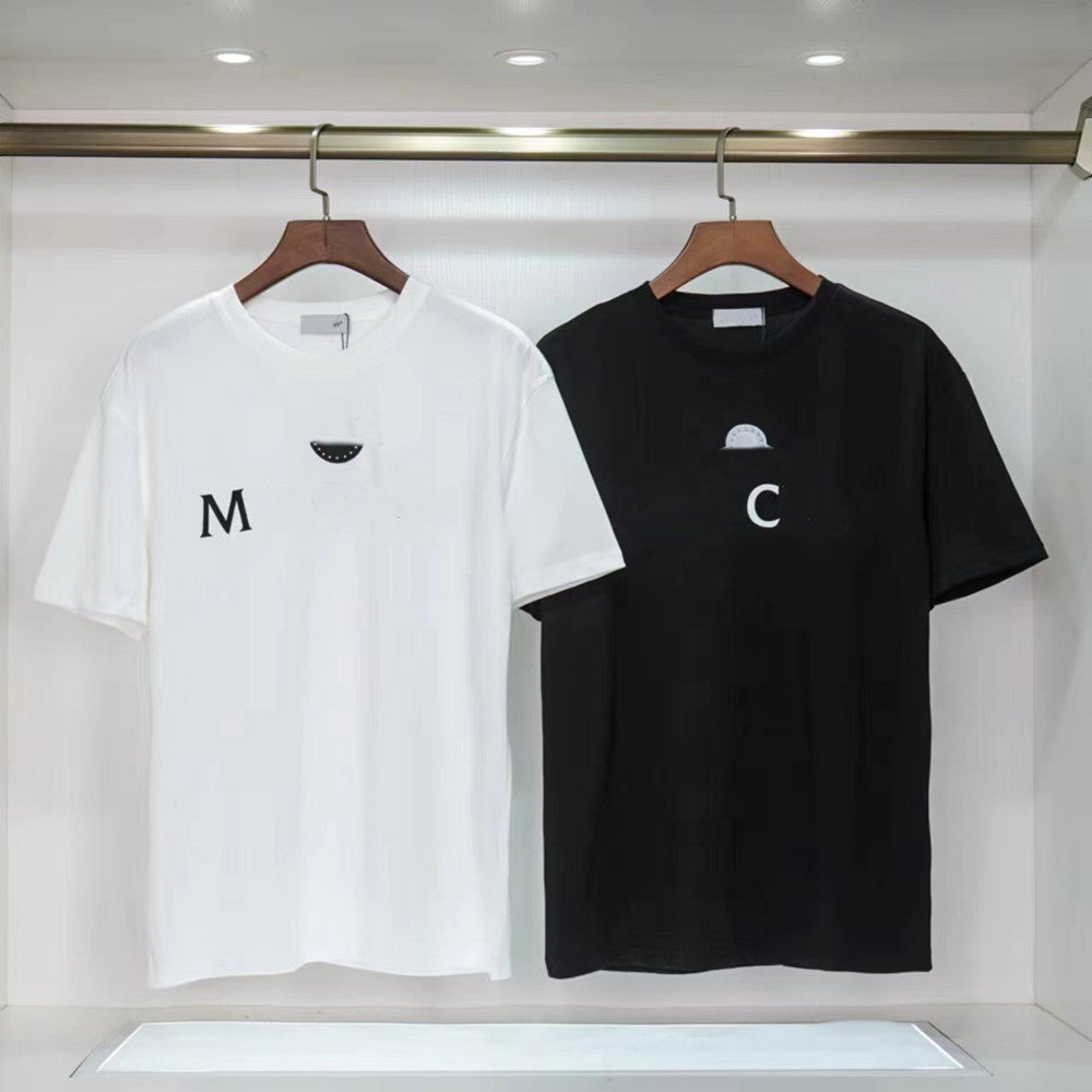 Colloidal letters mens t-shirt designer t shirt Embroidery shirts fashion tees brand tshirt luxury Short Sleeve men s clothing Tracksuit t-shirt wom