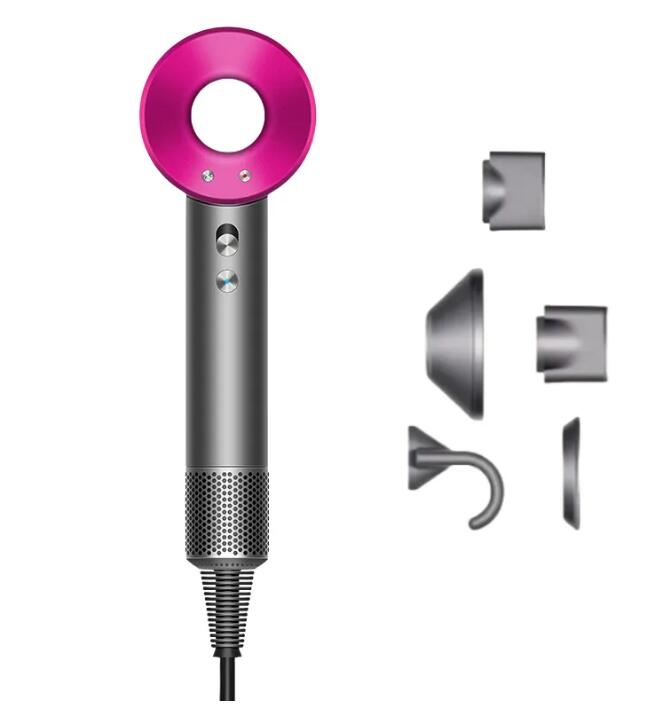 Hair Dryers Rotary Connected Nozzle Ultra-high Speed Negative Ion Professional Hair Salon Travel Home Hot and Cold Constant Temperature Hair Dryer