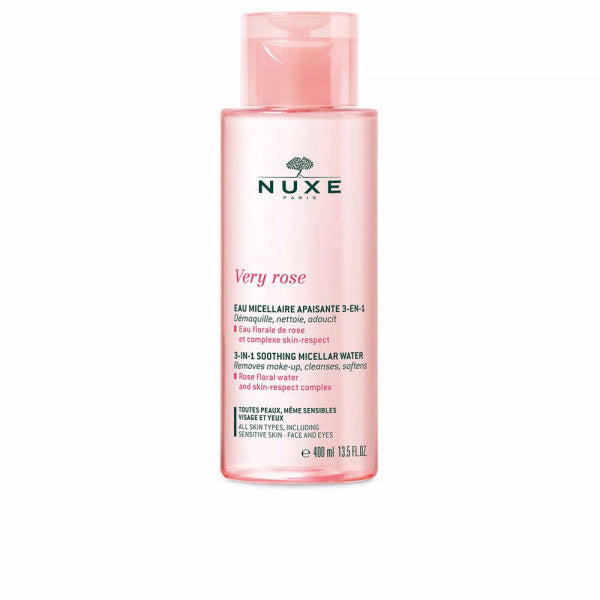 Very rose Eau micellaire apaisante 3-en-1 - Nuxe Cleanser - Make-up remover 200 ml