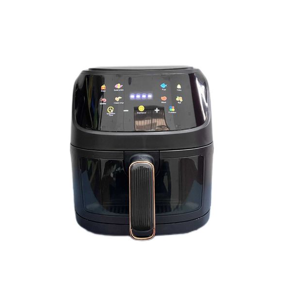 4.5L 6L 8L 12L Consumer Report Best Oil Free Hot Rack such as Oil Free Silver Chip Air Frying Pan CL240829