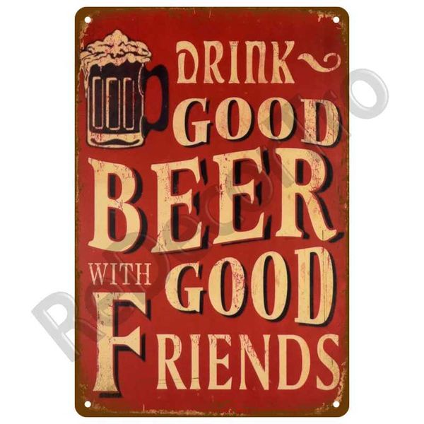 Metal logo decoration grid wall decoration bar kitchen bar home beer brand grid retro wine tin logo people cave club decoration X2411137