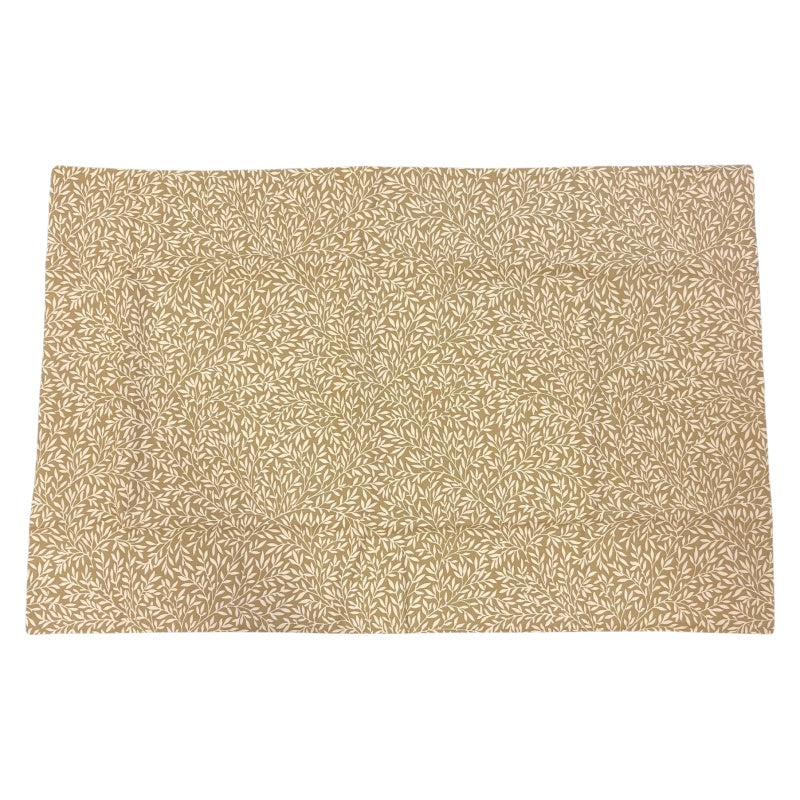 Morris and Co Artichoke Charcoal and Mustard Pillowcase Pair