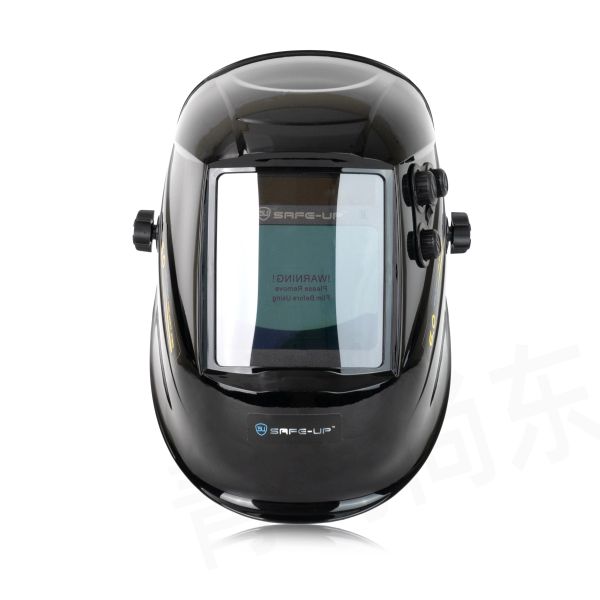 Welding Mask 1-1-1-1 Auto Darkening Welding Helmet 100x97mm Large View TRUE Color 4 Sensors for MIG MAG MMA Welder Machine