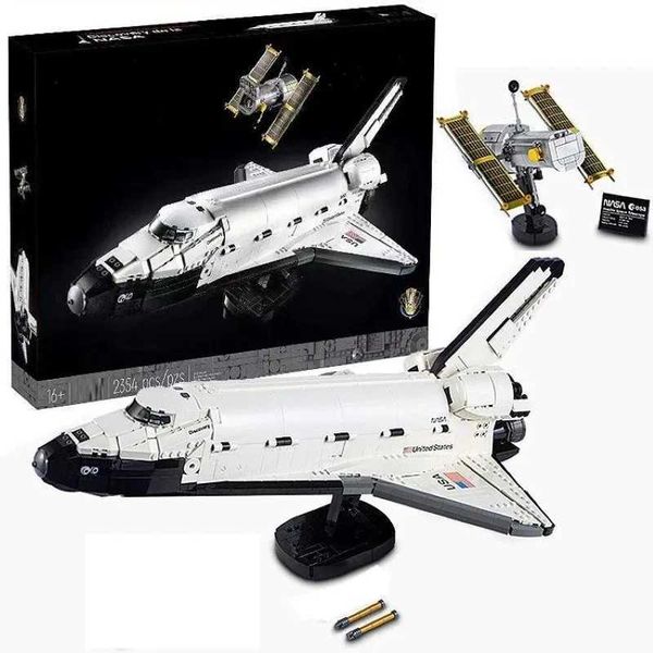 Blocks In Stock 10283 Space Shuttle Model Building Blocks Space Agency Discovery Space Shuttle Bricks Creative Toys For Children GiftsY24110