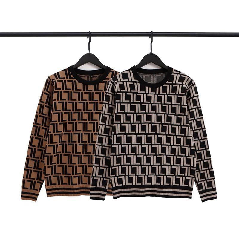 Mens Womens Designers F Sweaters Pullover Men Hoodie Long Sleeve Sweater Sweatshirt Embroidery Knitwear Man Clothing Winter Clothes Bqboq