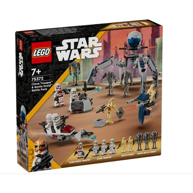 LEGO Star Wars 75372 Clone Trooper and Battle Droid Battle Pack