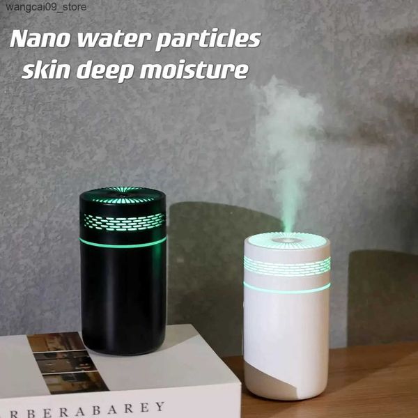 Humidifiers Car Humidifier Mini Seven-Color Aroma Humidifier Car Air Purifier Small Atomizer Household Bedroom Water Supply J241119