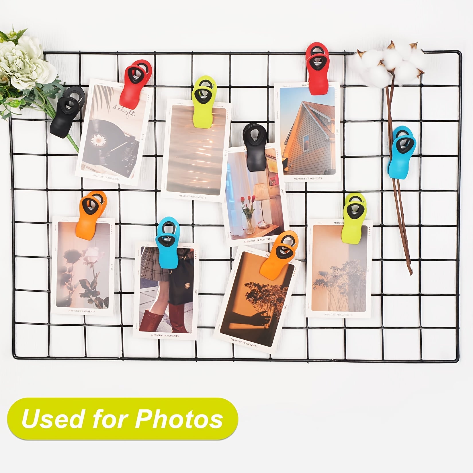 TEMU Magnetic Chip Clips Bag Clips Food Clips For Food, Snack Bags, Fridge, Whiteboard - Hold Kitchen & Office Organization(multicolor)