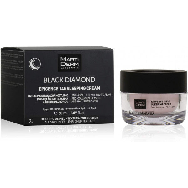 Black Diamond Epigence 145 Sleeping Cream - Martiderm Pielęgnacja przeciwstarzeniowa i przeciwzmarszczkowa 50 ml