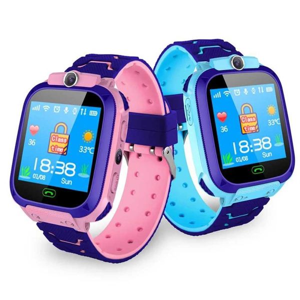 Q12B childrens smartphone watch with camera Al Clock flash Vo chat childrens watch gifts for boys and girls Y241114
