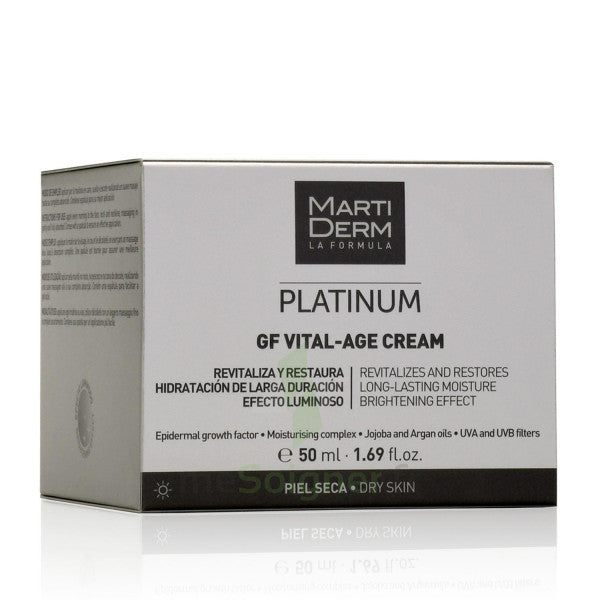 Platinum GF Vital-Age Cream - Martiderm Pleje mod ældning og rynker 50 ml