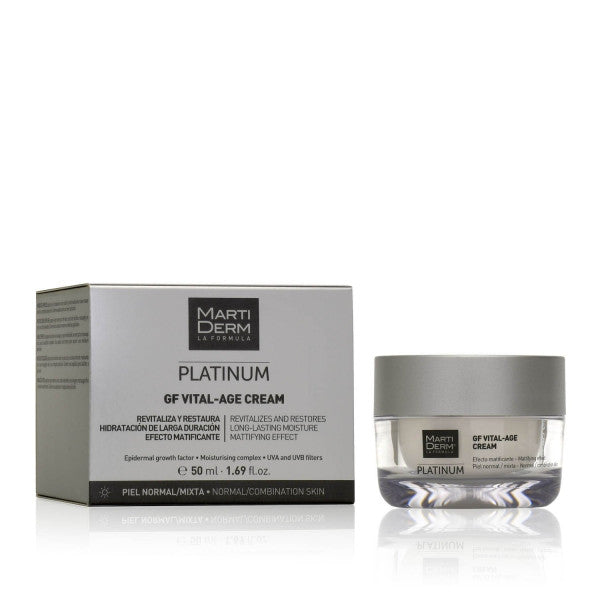 Platinum GF Vital-Age Cream - Martiderm Verzorging tegen veroudering en rimpels 50 ml
