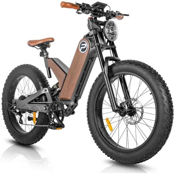 Bikes 1000W Fat Tire Bike 32MPH 48V 20Ah Adult Bicycles Full Suspension Mountain Bike with Large Display H241102