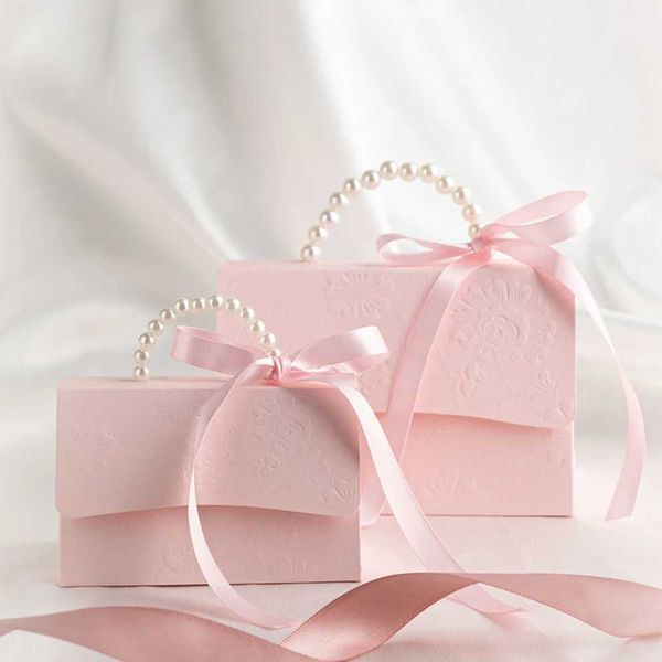 Gift bags wedding gift boxes handbag shapes candy boxes jewelry packaging small gift packaging boxes holiday party suppliesX240831