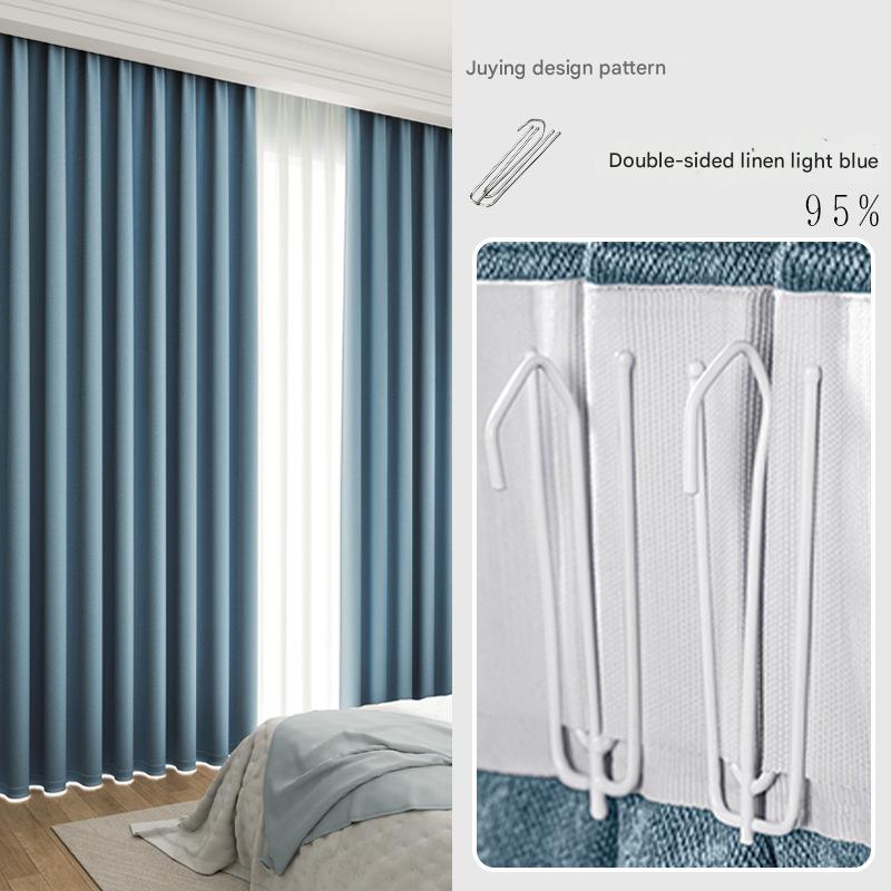 YL-37202 digital shower curtain cross-border plant flower waterproof polyester bathroom four-piece set dry and wet separation moisture-proof