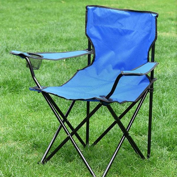 Camp Furniture Outdoor folding chair portable camping table and fishing foldable footstool beach lightweight furniture H241121