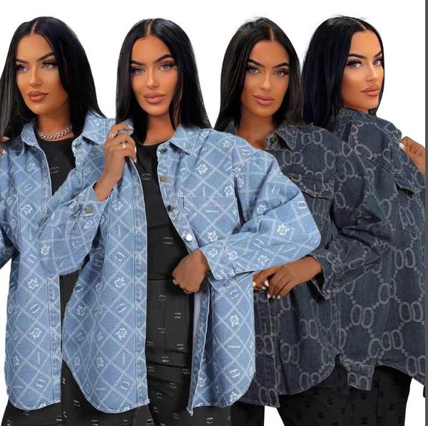 New women&#039;s soft jackets casual versatile denim top jacket designer Women Outerwear & Coats