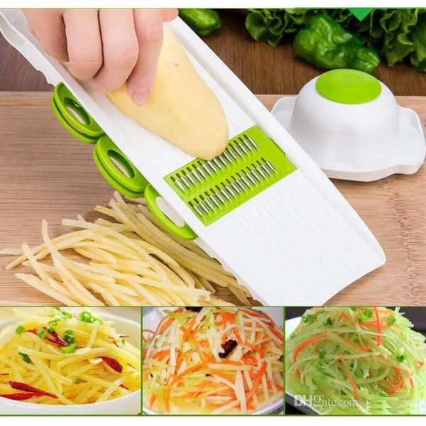 Multifunction Fruit Graters Veggie Chopper Potato Slice Peeler Planing Sliced Shredded Kitchen Small Tools C345