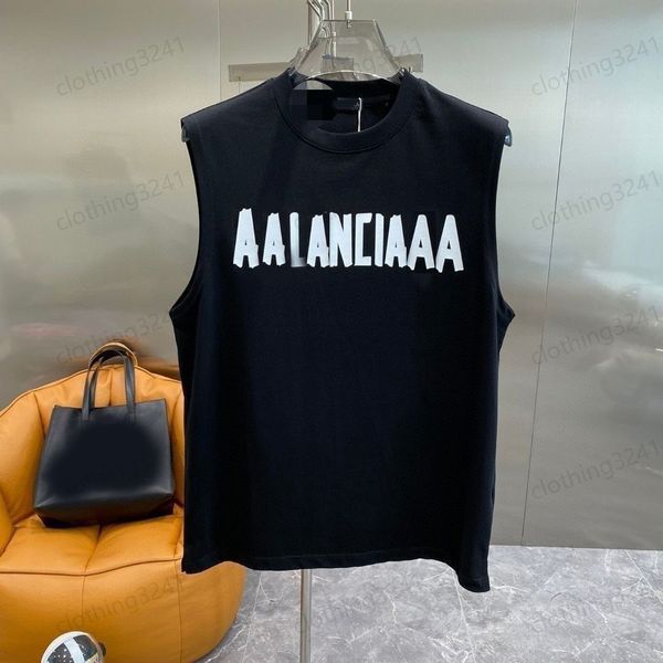 New Casual Bodybuilding Vest Summer Asian Size Men Clothing Tank Tops Black White Singlets Sleeveless Fitness Men Vest Tees 2024 new plus si