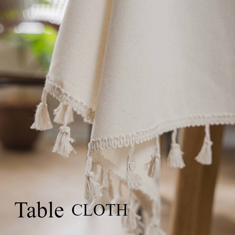 2026 Waterproof Tablecloth Dinning Table for Bedroom Kitchen Dining Room Decor
