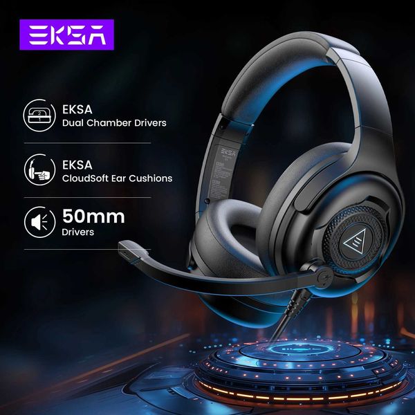 Fones de ouvido e4 e4 fones de ouvido com microfone de 3,5 mm de games com fio e fones de ouvido de unidade de tração dupla acionamento adeq