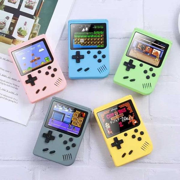 Game machine Retro Portable Mini Handheld Video Game Console 8-Bit 2.4Inch LCD Color Kids Game Player Built-in 500 games For Kid Xmas Gift Z