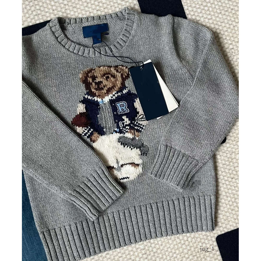 Designer Women Knits ity Sweater Pullover Embroidery Fashion Knitted Sweaters Popular ly Long Sleeve Casual Printed Wool Bear Tracksuit 09