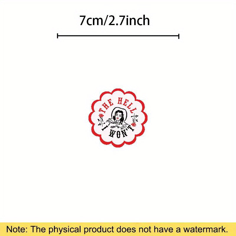 TEMU 1pc, "the " Cowgirl Vinyl Sticker, 3.5 Inches, Durable Car Decal, Auto External Accessory, Vehicle Decoration, Vinyl Material