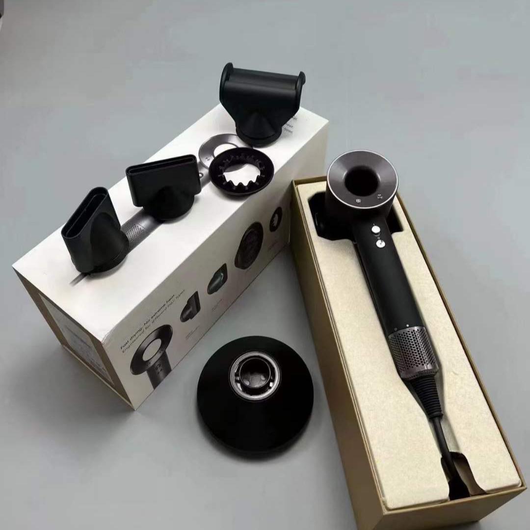 Designer hair dryer leafless supersunic speed MuteHairdryer Hair care hair dryer professional hairdressing salon tools 1.8m top quality