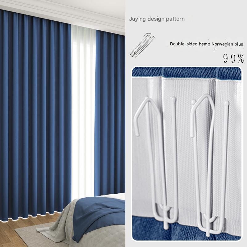 YL-37209 digital shower curtain cross-border plant flower waterproof polyester bathroom four-piece set dry and wet separation moisture-proof