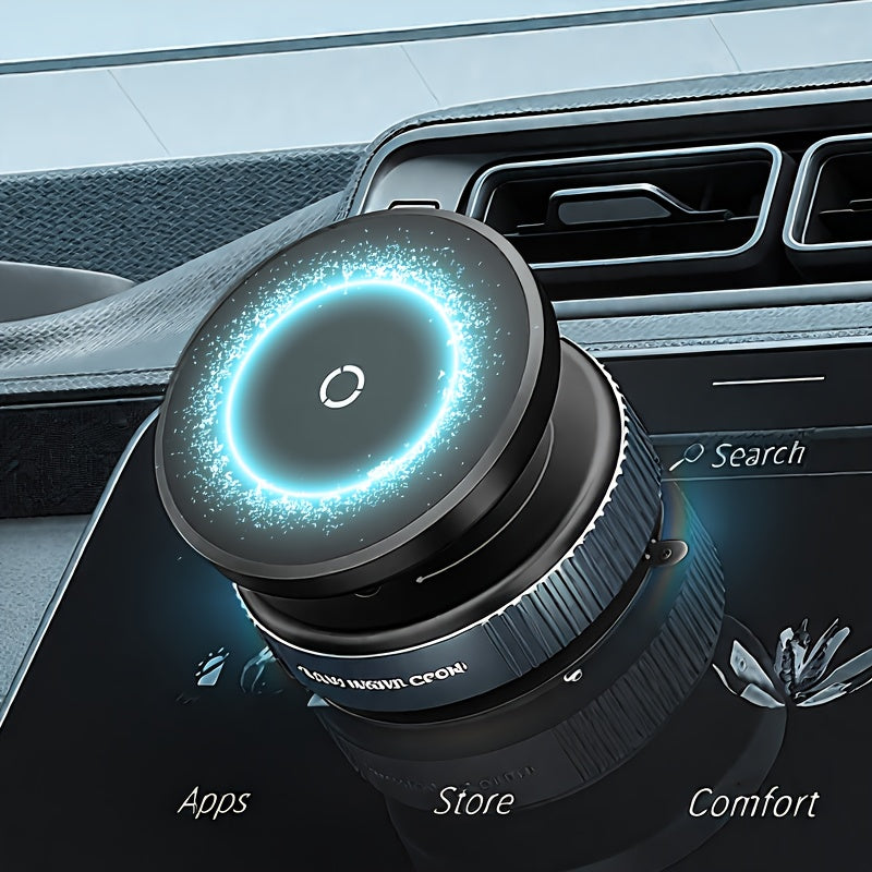 TEMU Adjustable Vacuum Suction Cup Phone Holder, Suitable For Car-gym-mirror-smooth Hands-, Compatible With All Smartphones