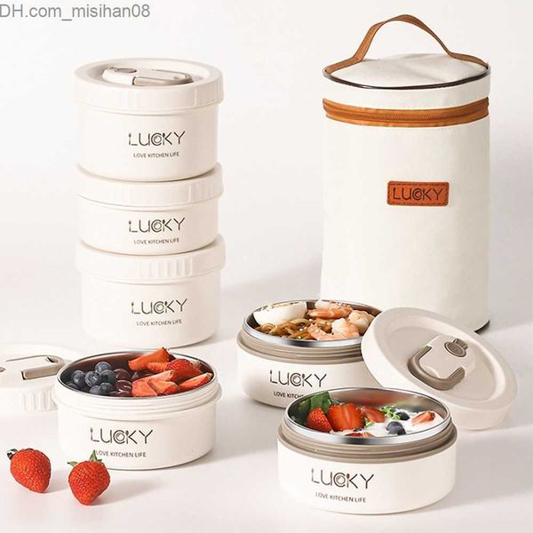 Bento Boxes Bento Boxes Thermal Lunch Box Portable Japanese Style Lunchbox Leakproof Food Container Microwave Oven Tableware for Students 22