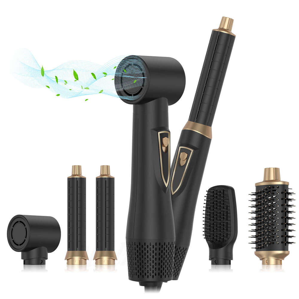 Famous Brand Designer In High Power Low Speed Brushed Hot Air Comb Curling Iron Straightener Multi Functional Hair Dryer