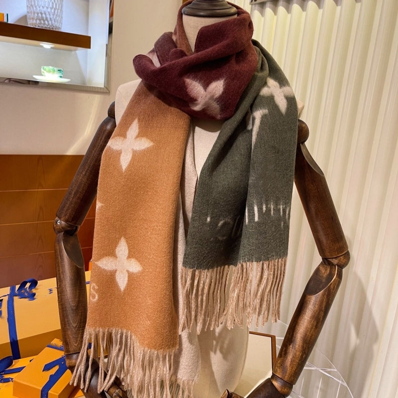 Top quality AAAA+ designer scarf for women scarf designers Luxury V big Shawls brand Scarves Pashmina Winter mens Echarpe Luxe Cashmere Wraps Christ