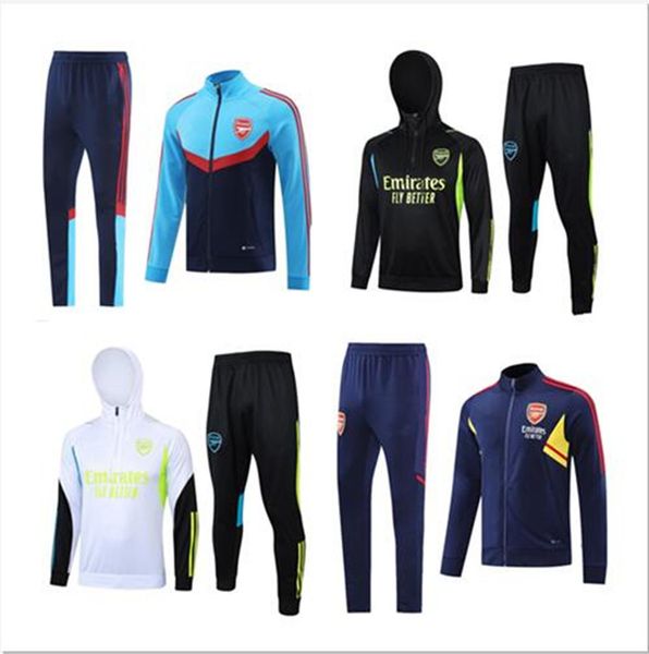 2425 Gunners Soccer jackets PEPE ArsenalL CEBALLOS HENRY GUENDOUZI SMITH ROWE WILLIAN TIERNEY ODEGAARD SAKA THOMAS Football tracksuit jacket