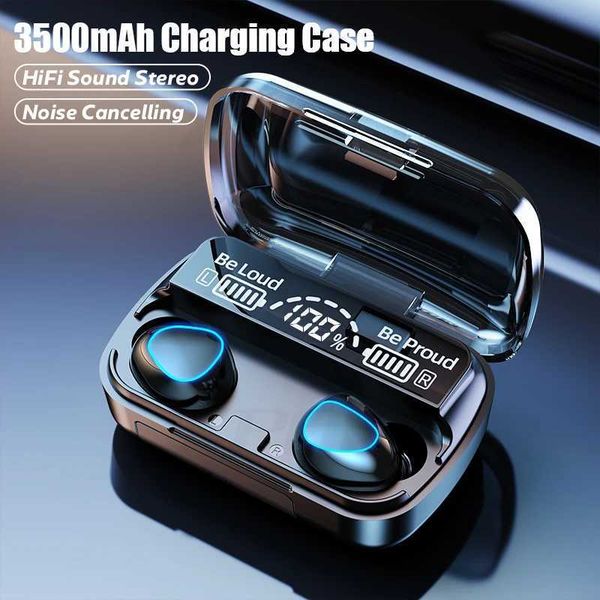 TWS Earphones 3500mAh Charging Box BT 5.1 Wireless Headphone 9D Stereo Sports Waterproof Earbuds Headsets With Microphone M240907