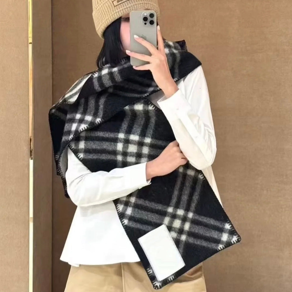 Scarves 2025 New scarf Women Men Designer Scarf fashion brand 100 Cashmere Scarves For Winter Long Wraps scarves shawls Size 180x30cm AA