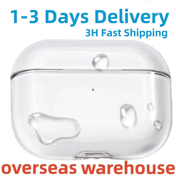 Top US EU Warehouse For Apple Airpods Pro 2 Air pods Pro 2 3 Earphones 2nd Headphone Accessories Silicone Protective Case Apple Wireless Cha