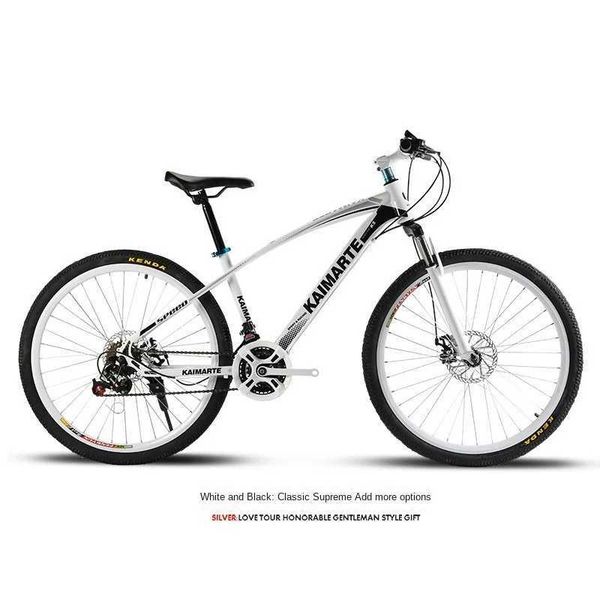 Bikes Ride-Ons SKIG Mountain Bike 26 inch Shock Absorbed Bike Outdoor Cycling Off road Student Camping Bike Q241116