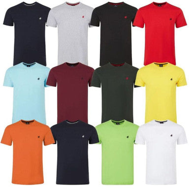 Men's 100% Cotton Short Sleeve Crew Neck T-Shirt (5-Pack) - X-Large