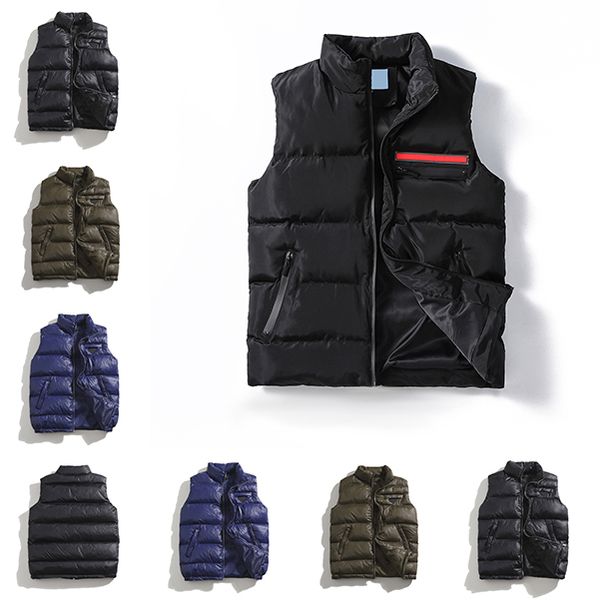 Vest men thermal gilet waistcoats designers clothes mens Vests jackets sleeveless vest zipper Outerwear waistcoat fashion Parka winter windb