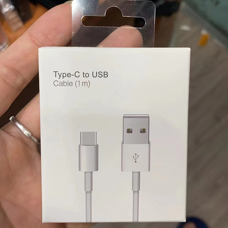 OEM Quality 1m 3FT USB A To C Cables 5W Charging Cords Phone Charger Cord iPhone Cable for iPhone 7 8 X 11 12 13 and Samsung Andorid Smart Phones Wi