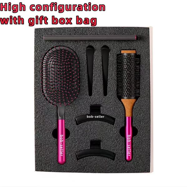 Professional Combs Hair Care Hairbrush Round Detangle clean Hairs Comb Hairdresser Wet Curly Detangle Head Massager Styling tool Gift box Co