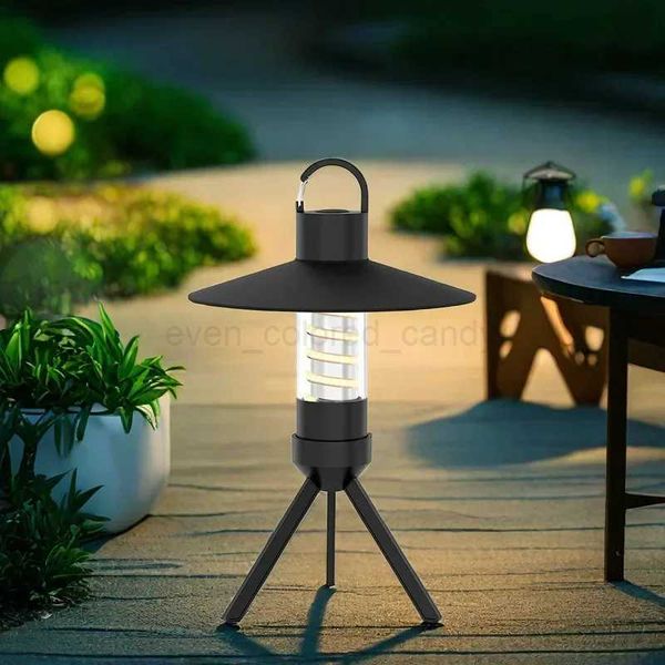 2024 New Outdoor Convenient Camping Light Three-Color Lighting Small High-Power Warm Color Atmosphere Tent LightB240731