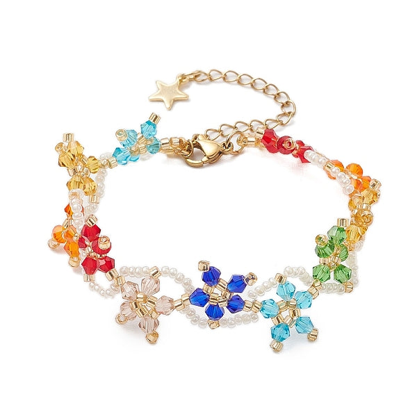 Perles en verre de graine bracelets