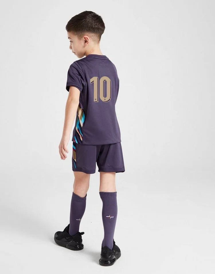 childrens clothing boy girl England Fans shirt Training wear games soccer Jersey sport Men Kids Kit Tops and shorts uniform 250415